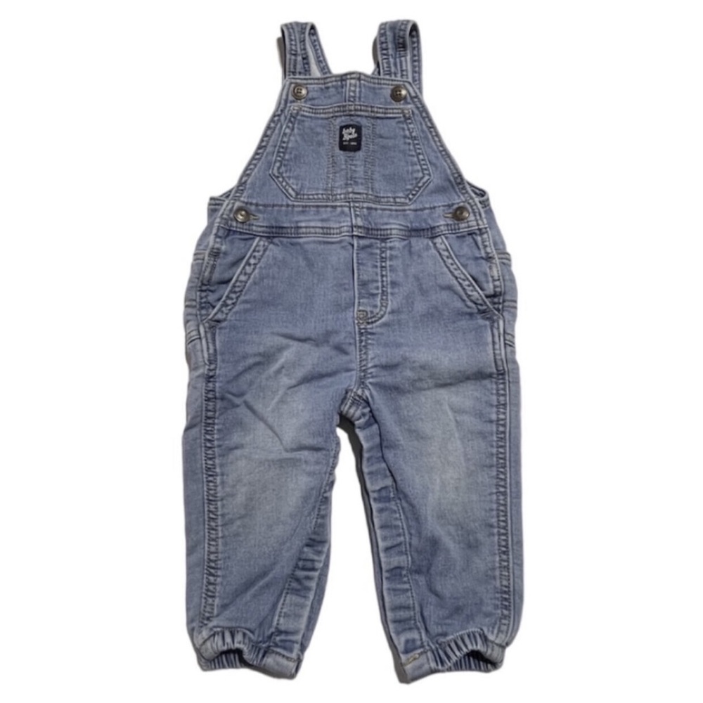 Baby B'gosh Vestbak denim overalls 12 months